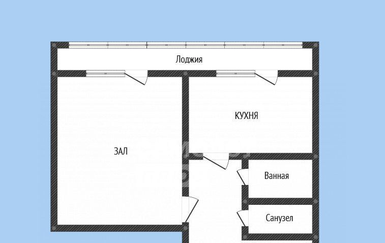 квартира г Махачкала р-н Ленинский пр-кт Гамидова 49к/8 фото 2