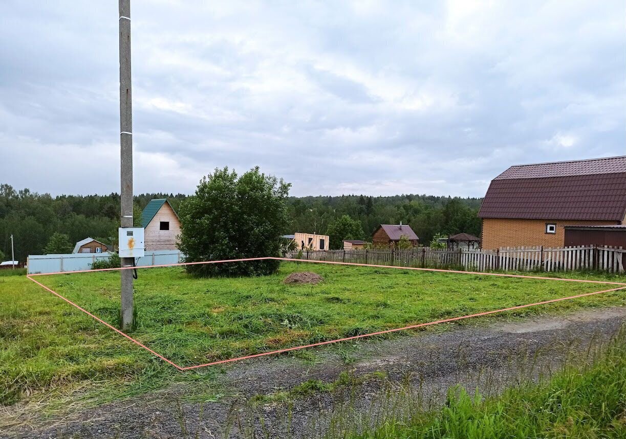 земля городской округ Сергиево-Посадский г Краснозаводск 64 км, ДНП Зелёная Горка, Ярославское шоссе фото 6