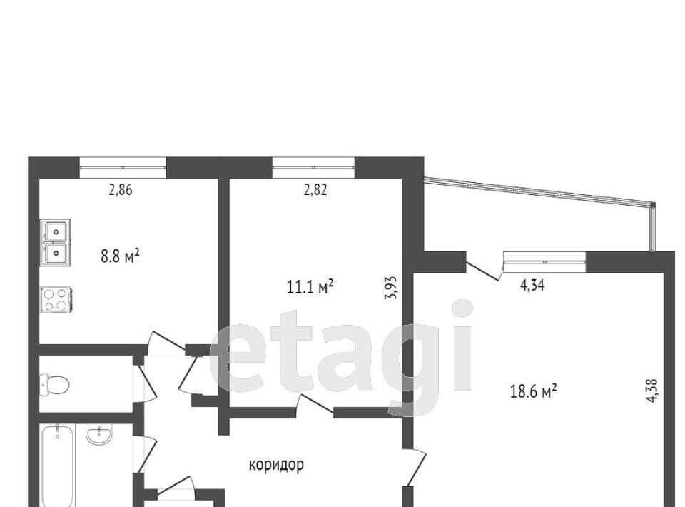 квартира г Нижний Тагил р-н Дзержинский ул Алтайская 49 фото 2
