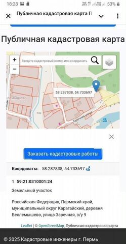 земля д Беклемышево ул Заречная 9 Зюкайка фото