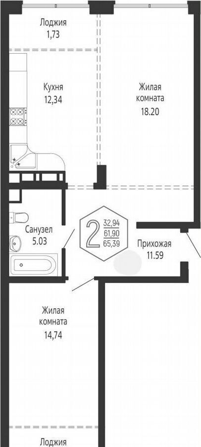 квартира г Краснодар р-н Центральный ул Обрывная жилые дома фото 2
