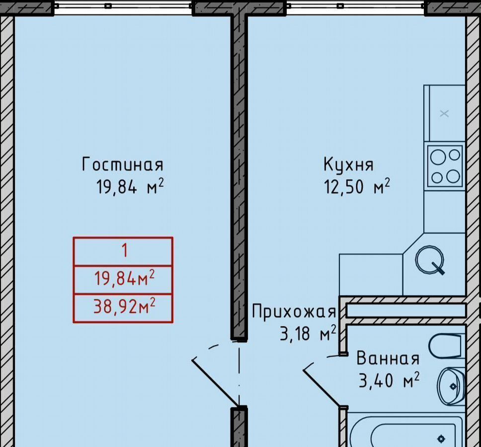 квартира г Махачкала р-н Кировский ул Даганова 139 Кировский внутригородской район фото 6