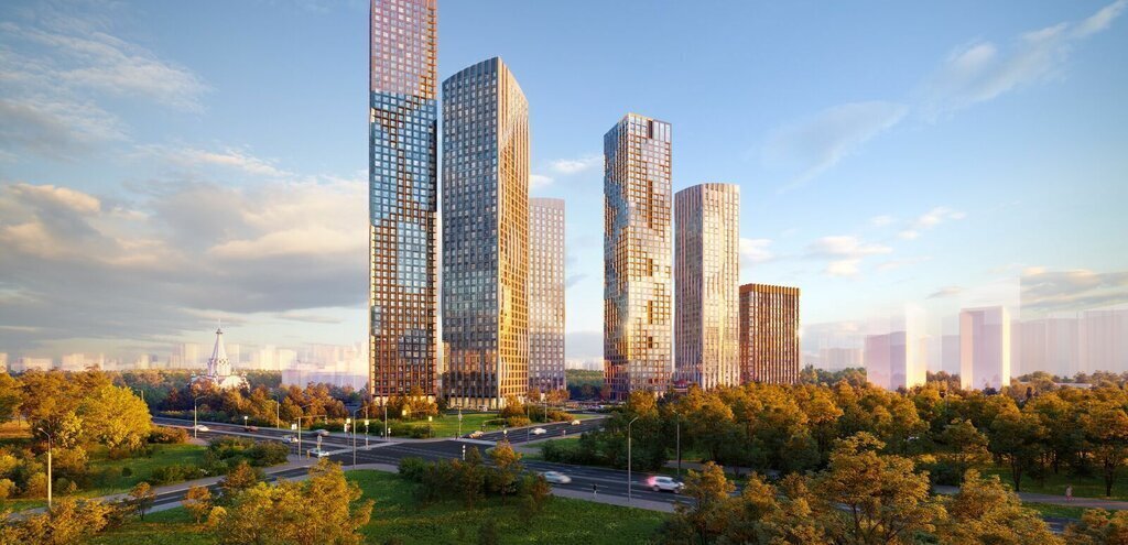 квартира г Москва метро Аминьевская ЗАО Очаково-Матвеевское ЖК Левел Мичуринский к 4 фото 3
