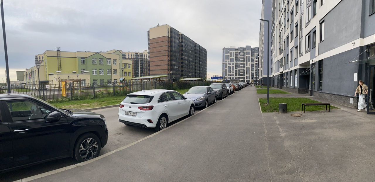 квартира г Кудрово Северное Кудрово пр-кт Строителей 5к/1 ЖК iD Kudrovo Улица Дыбенко, Заневское городское поселение фото 14