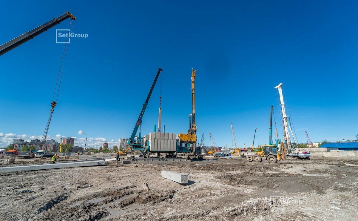 квартира г Санкт-Петербург метро Елизаровская р-н Невский наб Октябрьская ЖК «SETL Ривьера» корп. 1. 1 фото 6