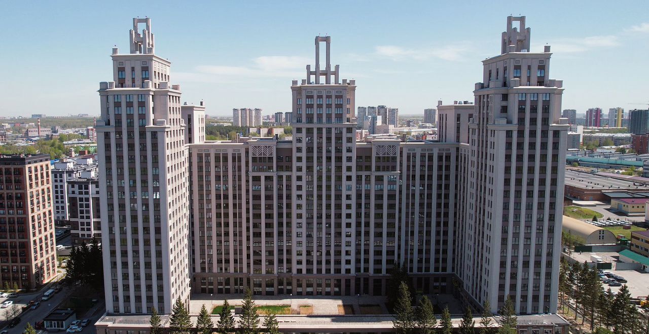 квартира г Новосибирск р-н Заельцовский Заельцовская пр-кт Красный 220 Дом «Нобель» фото 3