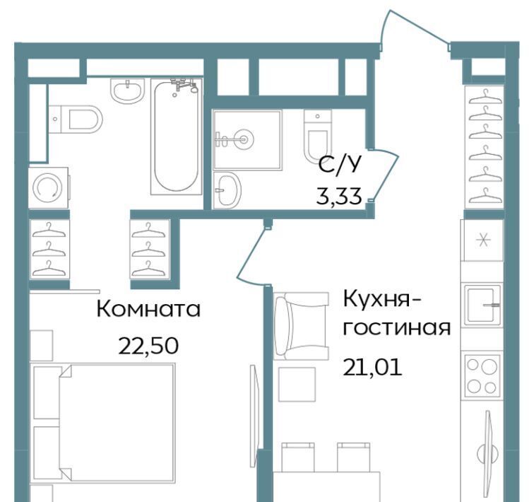 квартира г Саки ул Морская TEMPO фото 1