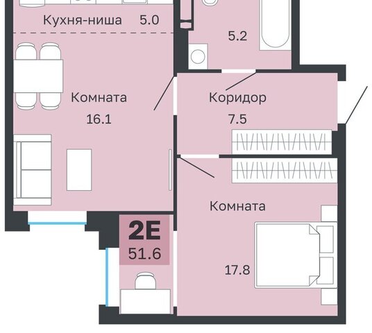 квартира р-н Дзержинский пр-кт Парковый 24 фото