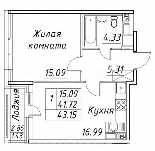 пр-кт Авиаконструкторов 54 квартал Modum округ Юнтолово фото