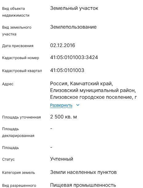 офис р-н Елизовский г Елизово микрорайон Садовый ул Садовая Елизовское городское поселение фото 1