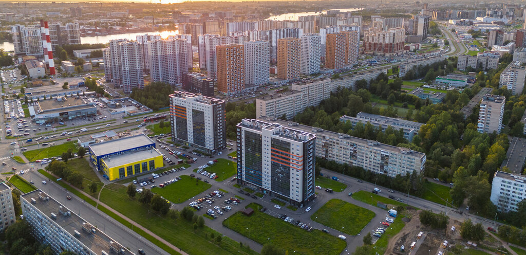 квартира г Санкт-Петербург метро Улица Дыбенко ул Крыленко 14с/3 апарт-комплекс «WINGS апартаменты на Крыленко» округ № 54 фото 13