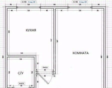 квартира г Владивосток р-н Ленинский ул Адмирала Кузнецова 54 фото 2