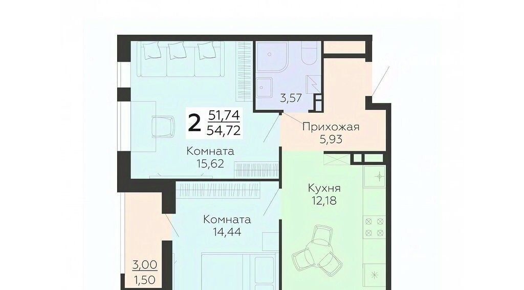квартира г Саки Апартаментов Тамерун комплекс фото 1