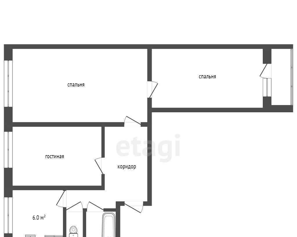 квартира г Батайск ул Октябрьская 122 фото 14