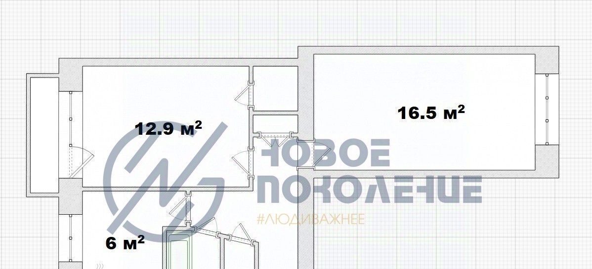 квартира г Омск р-н Кировский ул Революционная 13 фото 2