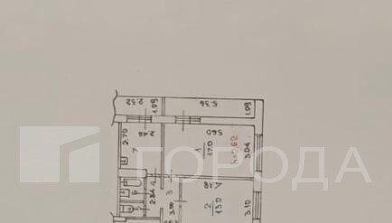 квартира г Новокузнецк р-н Центральный пр-кт Кузнецкстроевский 24 Кузбасс фото 29