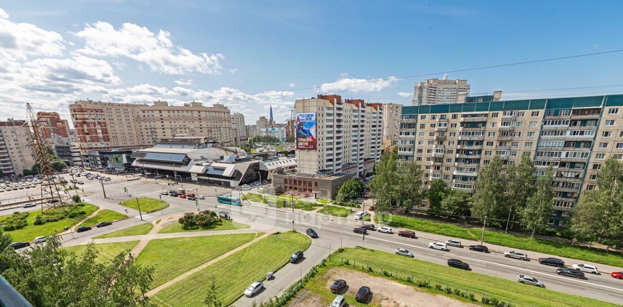 квартира г Санкт-Петербург метро Комендантский Проспект ул Маршала Новикова 1к/1 фото 14