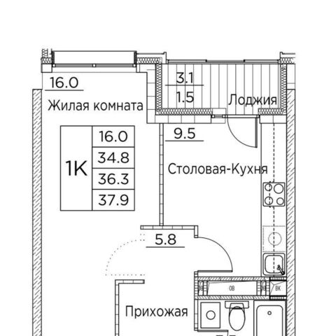 квартира р-н Ленинский ул Расула Гамзатова 7к/3 фото
