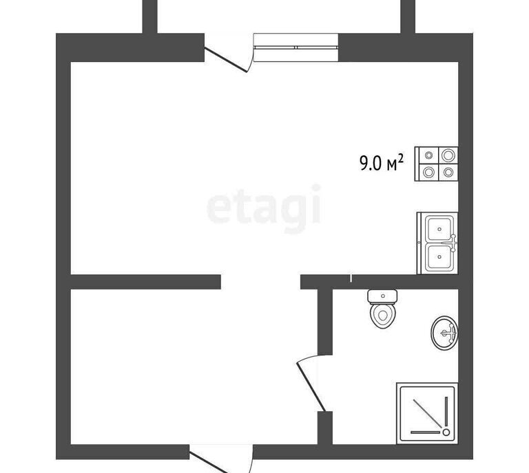 квартира г Тобольск 15-й микрорайон 35 фото 1
