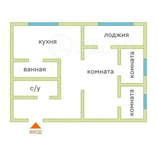 квартира Хоста ул 50 лет СССР 16 фото