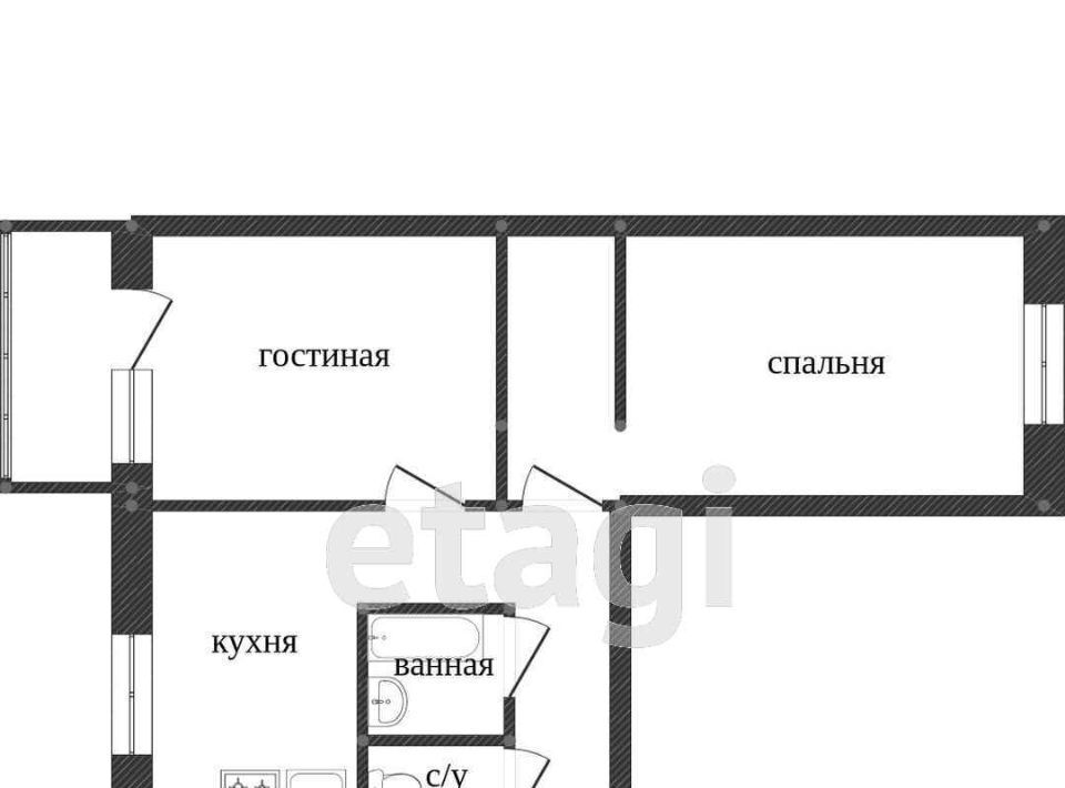 квартира г Кострома ул Кульпе Яна 4 фото 1