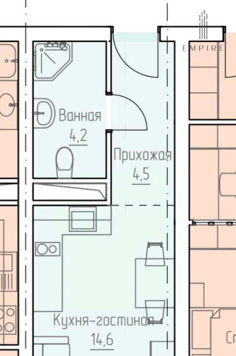 квартира г Грозный р-н Старопромысловский ш Старопромысловское 9а фото 1
