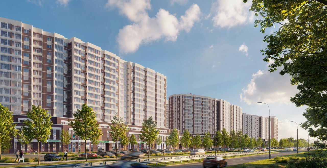 квартира г Краснодар р-н Прикубанский ул Ростовское Шоссе 30/7 ЖК «Лучший» корп. 1 фото 1