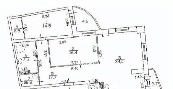 квартира г Санкт-Петербург метро Рыбацкое пр-кт Обуховской Обороны 138к/2 фото 2