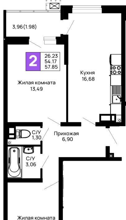 квартира г Майкоп ул 9 Мая 14а фото 1
