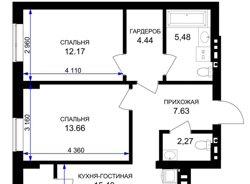 квартира р-н Гурьевский г Гурьевск ЖК «Включи» фото 1