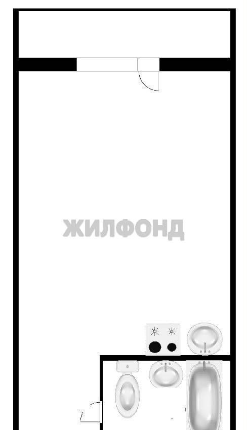 квартира г Новосибирск Заельцовская ул Ипподромская 50 фото 19