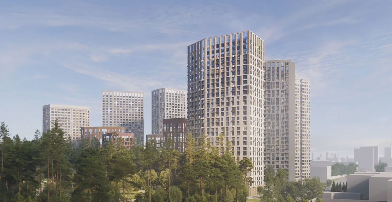 квартира г Екатеринбург р-н Верх-Исетский ЖК «Forum Park» (Форум Парк) ул. Зоологическая, стр. 1 фото 2