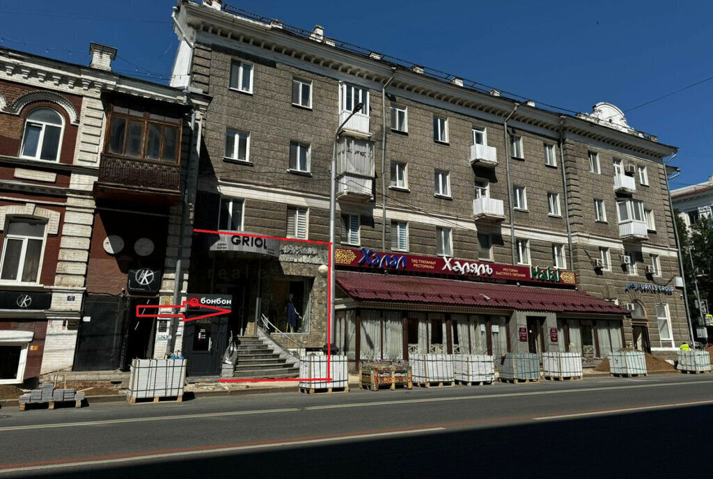 торговое помещение г Уфа р-н Ленинский ул Ленина 41 фото 2