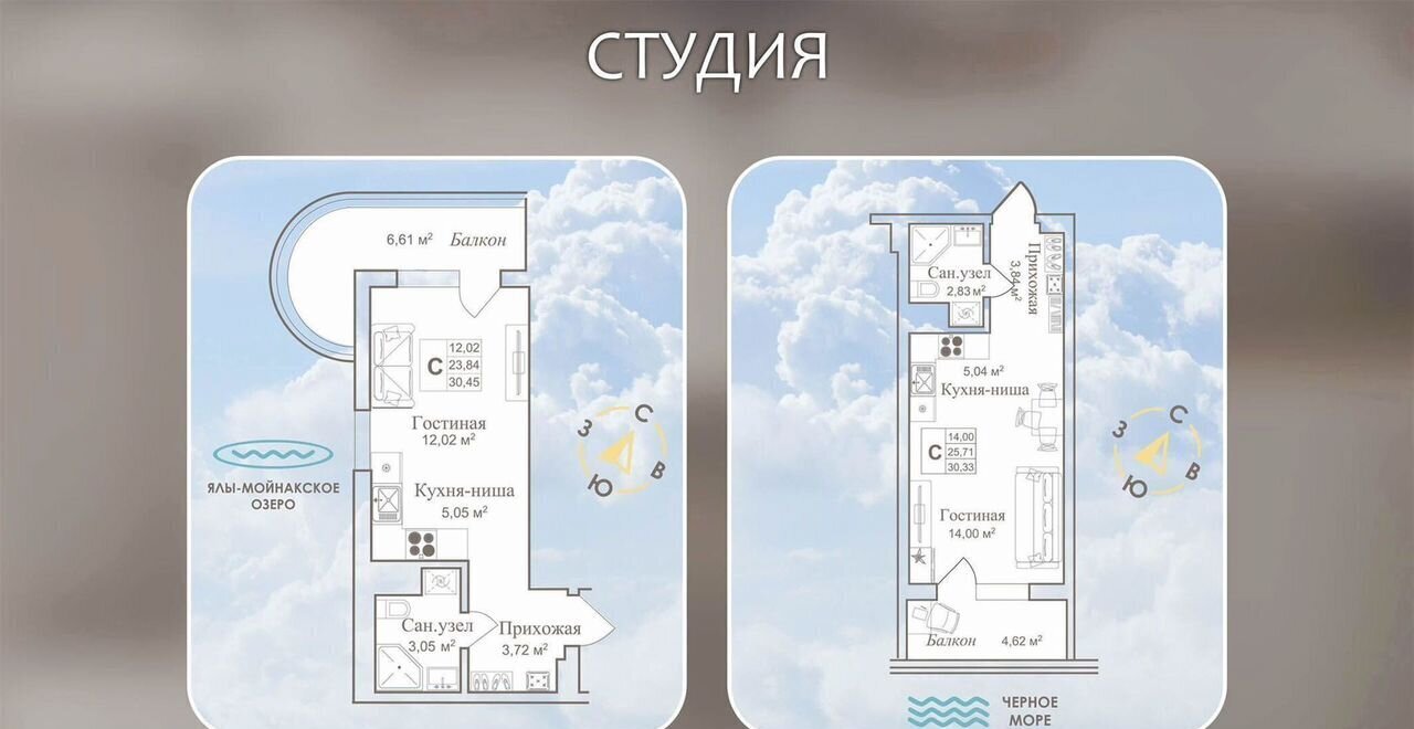квартира г Евпатория ул. Аллея Дружбы, д. 20 фото 2