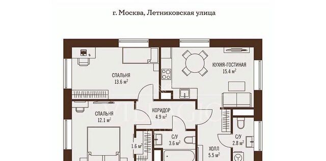 метро Павелецкая ЖК Воксхолл муниципальный округ Замоскворечье фото