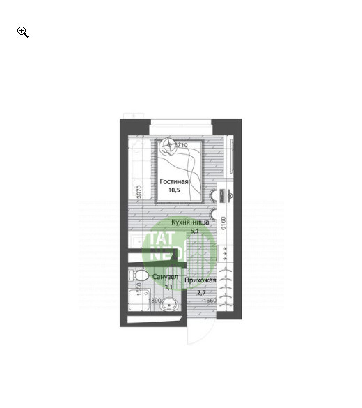 квартира г Казань р-н Приволжский Дубравная Горки-3 ул Юлиуса Фучика 30а м-н фото 1
