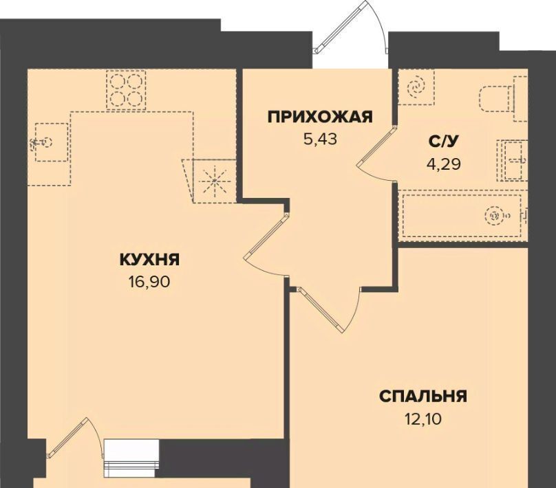 квартира г Саранск р-н Октябрьский Химмаш жилрайон фото 1