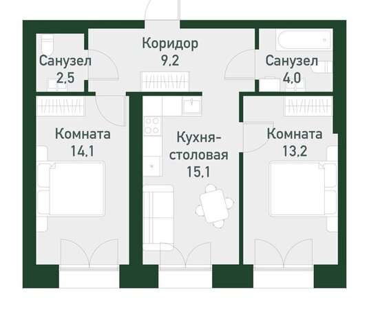 Чкаловская Академический 45-Й КВАРТАЛ ЖК Твоя Привилегия фото