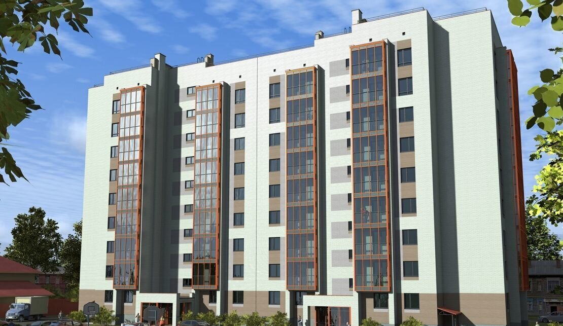 квартира г Кострома р-н Фабричный ул Рабочая 9-я 11 фото 2