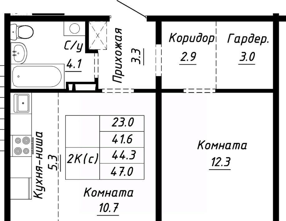 квартира г Барнаул р-н Индустриальный ул Анатолия Мельникова 1 фото 1