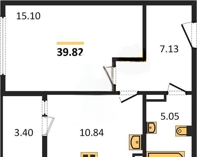 квартира г Калининград р-н Ленинградский ул Земельная 30 фото 3