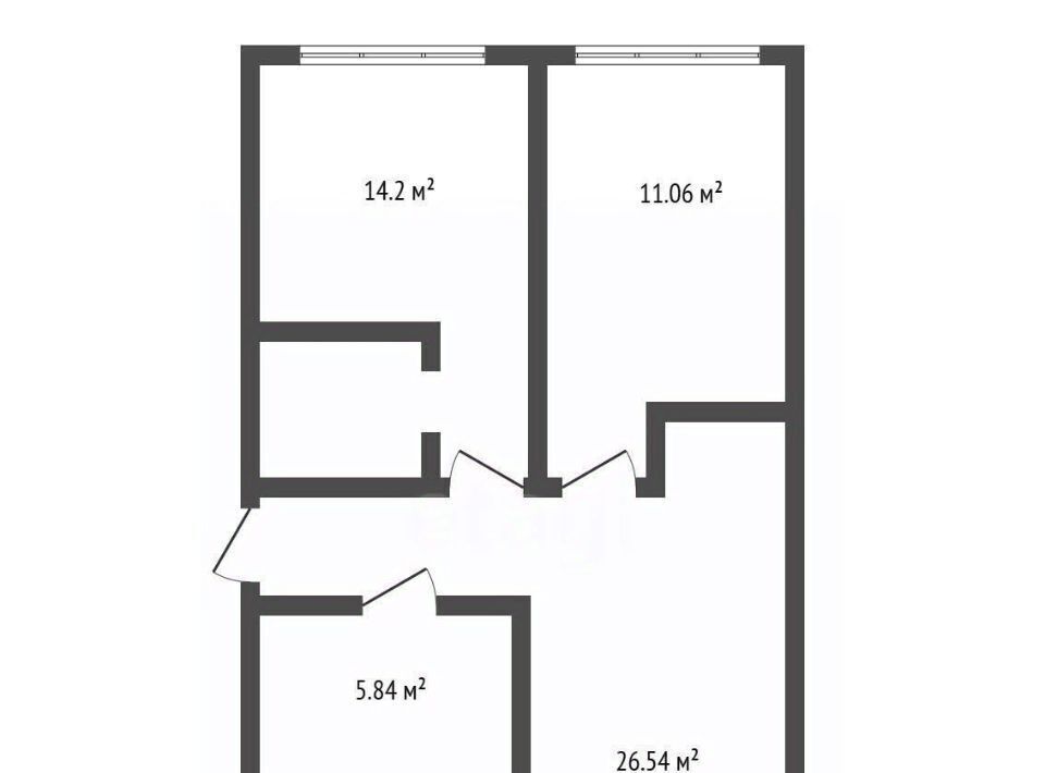 квартира г Ковров ул Еловая 86к/2 фото 2