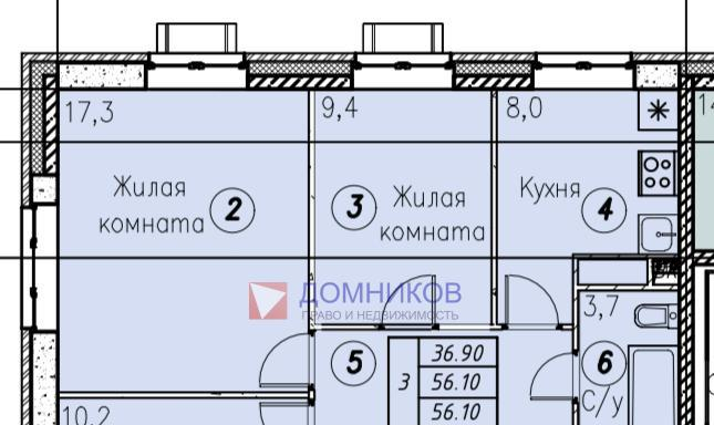квартира г Ступино Строящийся жилой дом фото 3