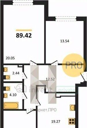 квартира г Калининград р-н Ленинградский ул Куйбышева 84 фото 2
