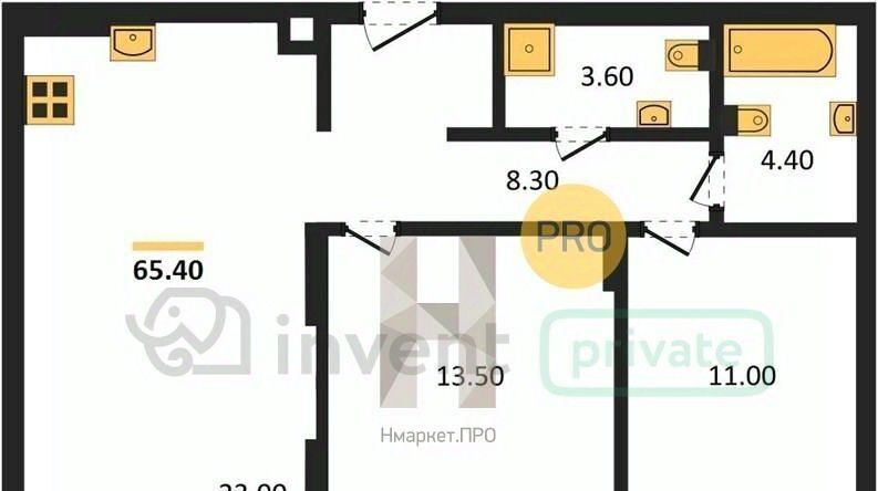 квартира р-н Гурьевский г Гурьевск ул Лазурная 18 ЖК «RiverPark» фото 2
