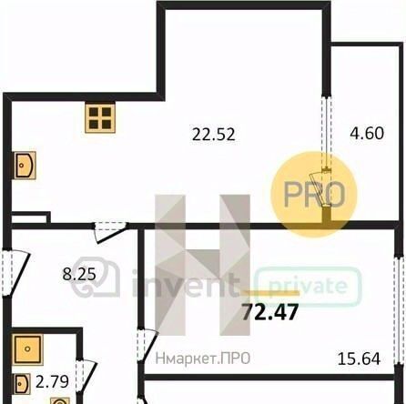 квартира г Калининград р-н Ленинградский ул Земельная 30 фото 8