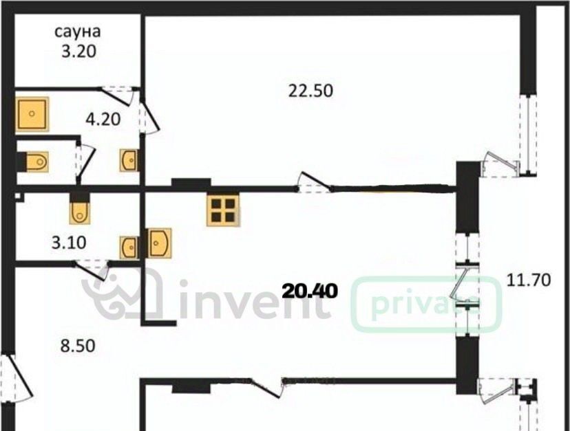 квартира г Калининград р-н Ленинградский ул Молодой гвардии 34 фото 16