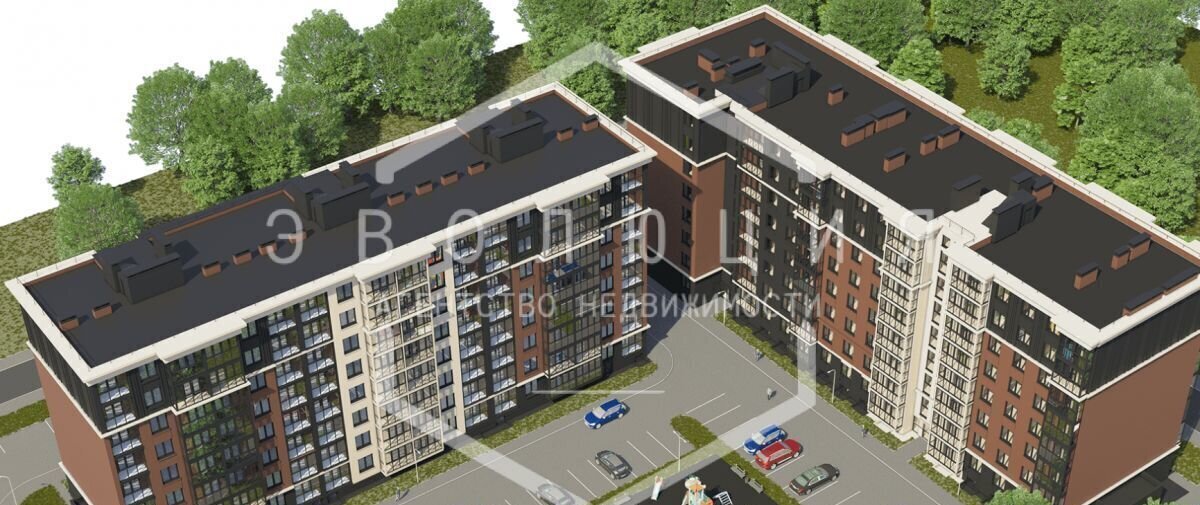 квартира г Калининград р-н Московский 1 этап ул. Толстикова фото 2