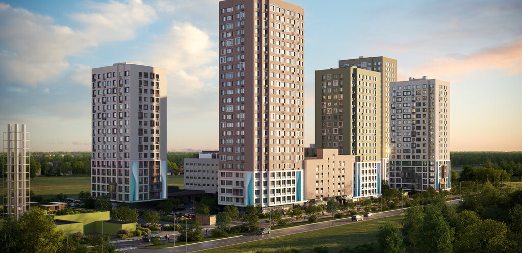 квартира г Тюмень р-н Калининский ЖК "AIRIS" жилой район Комарово Парк фото 2