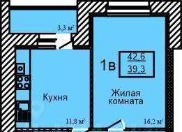 квартира г Тамбов ул имени С.И. Савостьянова 3 фото 1